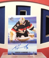 Andrew Hammond 2015-16 - Autograph Sign Of The Times Sp Authentic